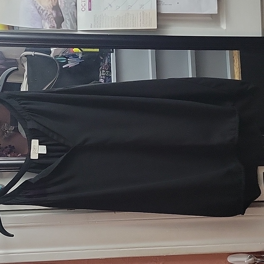 LOFT Elegant Black Top